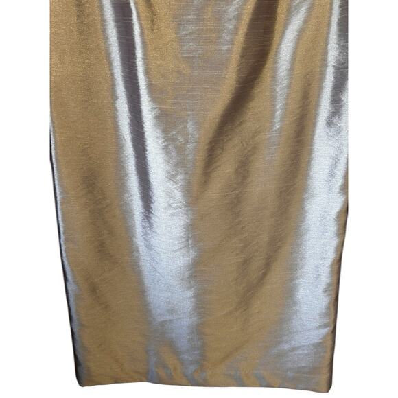 Alex Evenings Women’s Beige Satin Sequin Mother of The Bride Jacket Skirt Sz. 16 - Picture 5 of 16